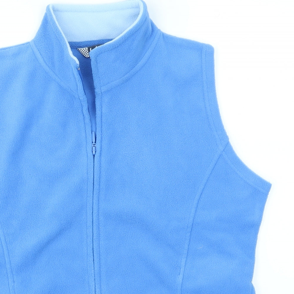 ISLE Womens Blue   Full Zip Jumper Size 14