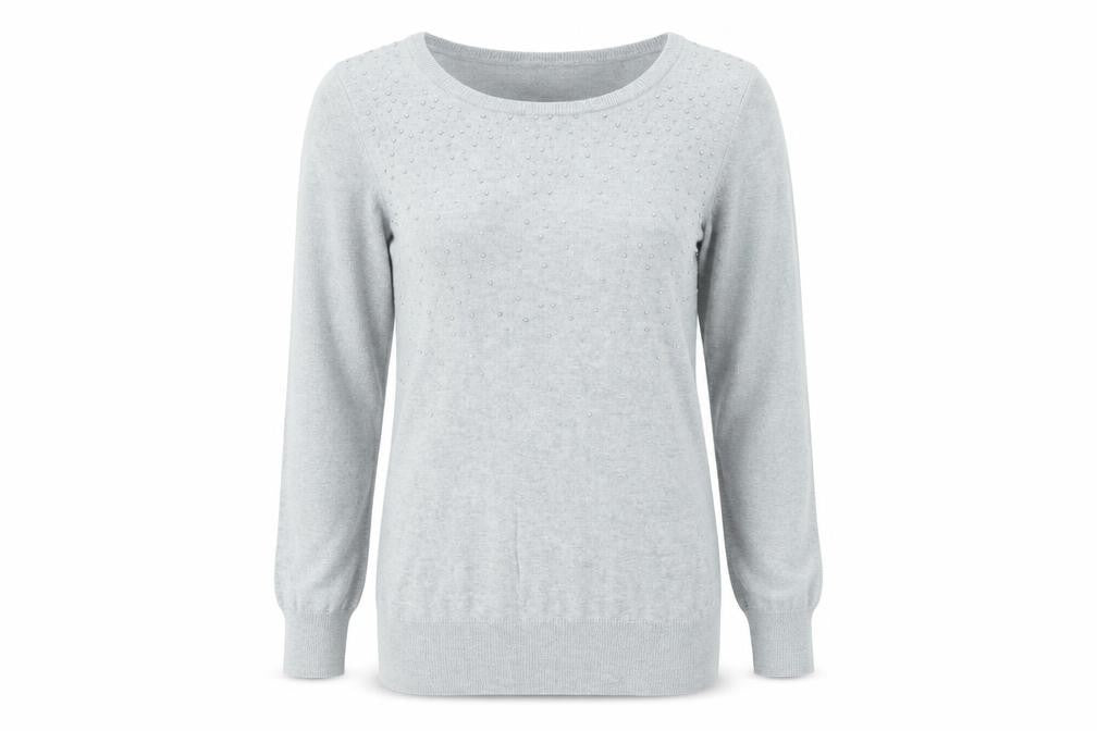 Preworn Womens Grey   Pullover Jumper Size S