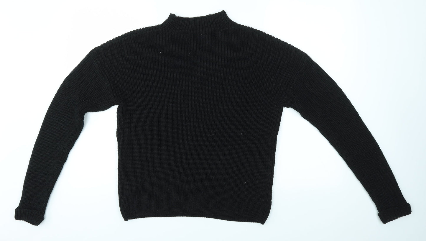 Primark Womens Black   Pullover Jumper Size S