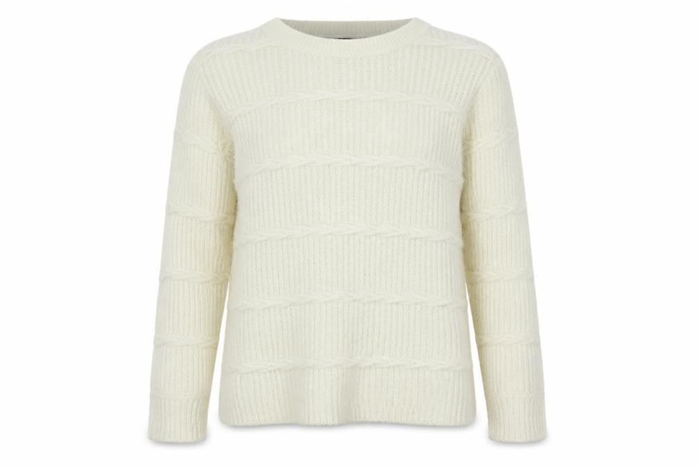 Dorothy Perkins Womens Ivory   Pullover Jumper Size 10