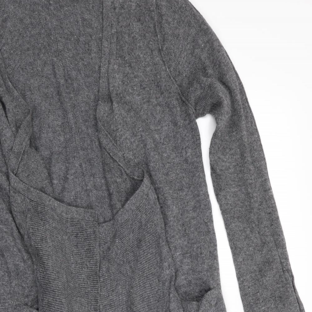 DAY Womens Grey   Cardigan Jumper   - Wrap Cardigan