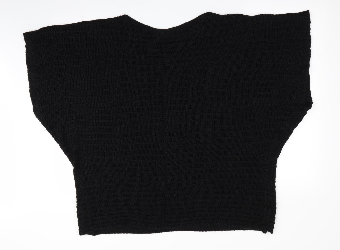 Made in Italy Womens Black   Pullover Jumper   - Batwing Sleeve