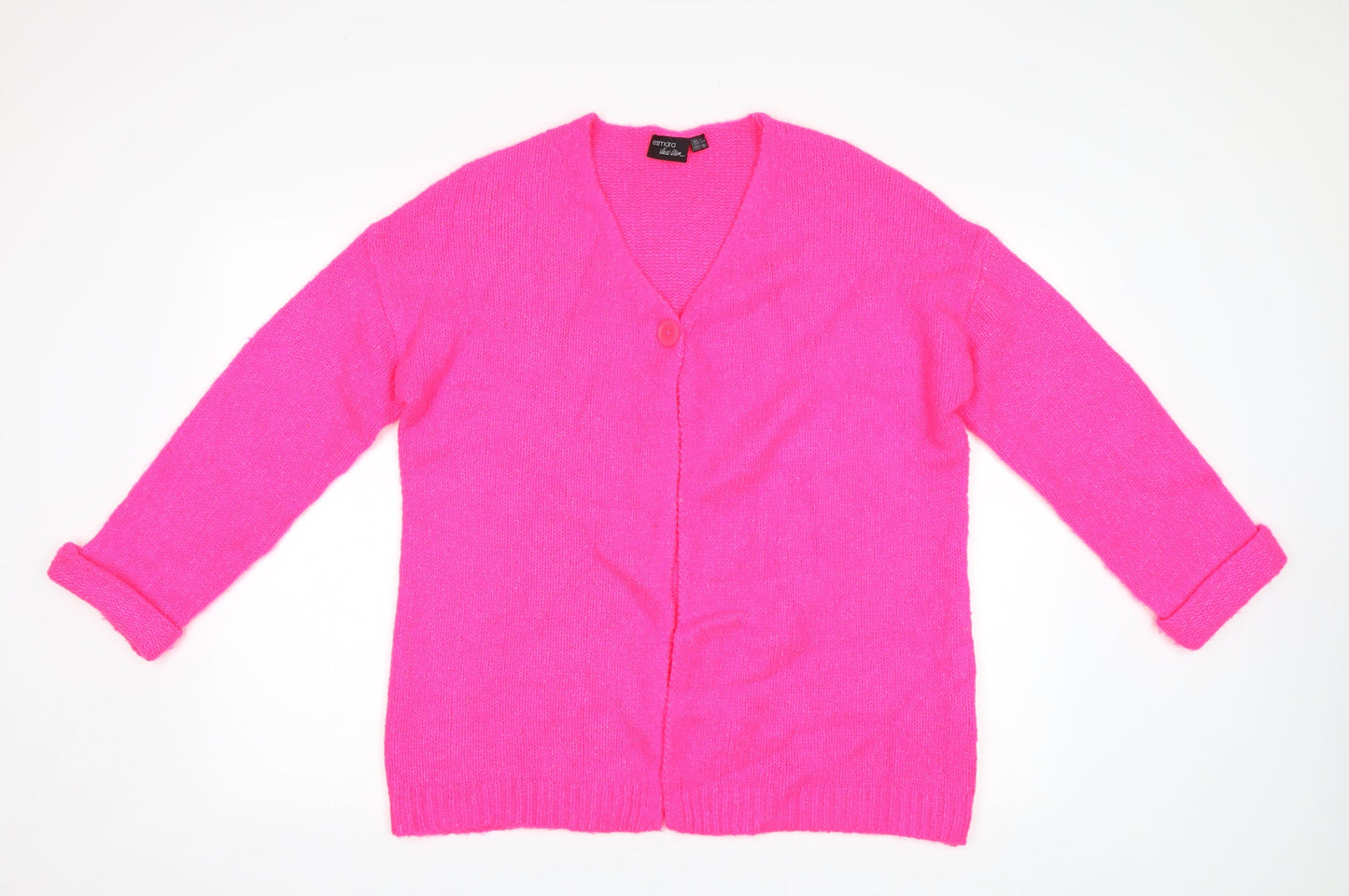ESMARA Womens Pink   Cardigan Jumper Size XS