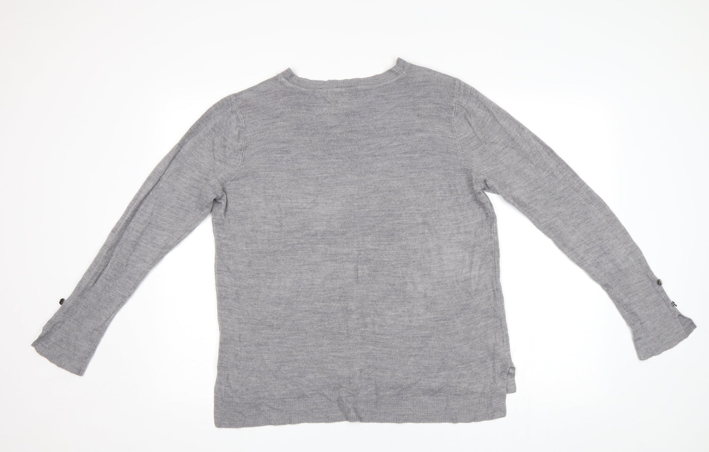 Primark Womens Grey   Pullover Jumper Size L