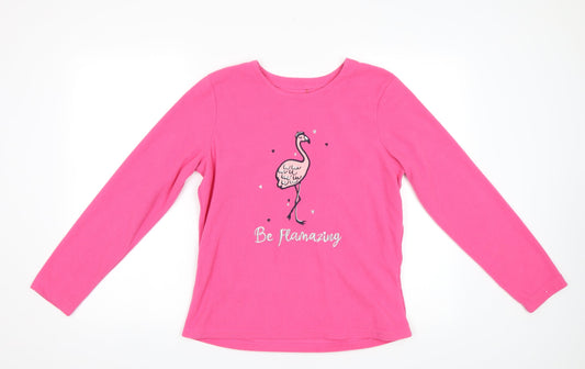 George Womens Pink   Pullover Sweatshirt Size 8  - Flamingo