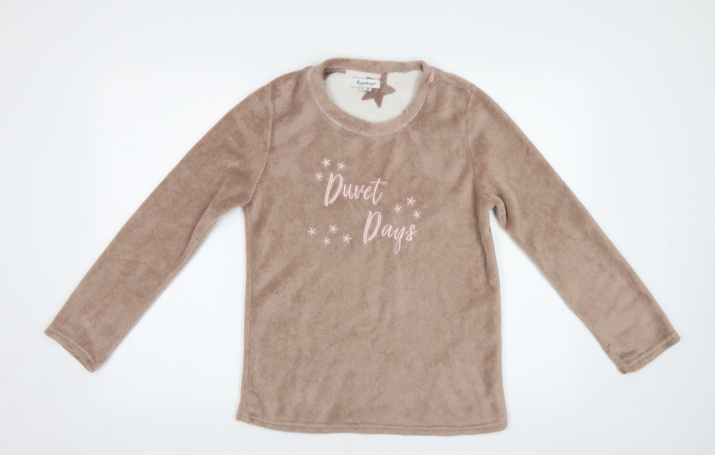Primark Womens Beige   Top Pyjama Top Size 8  - Duvet Days