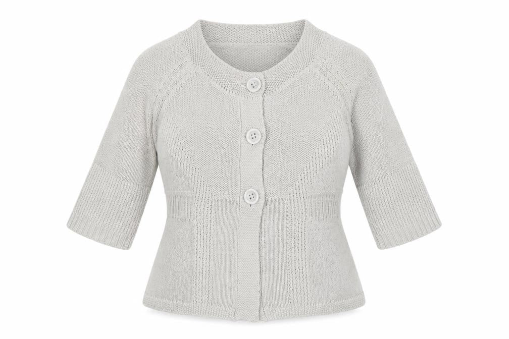 M&S Womens Grey   Cardigan Jumper Size 18