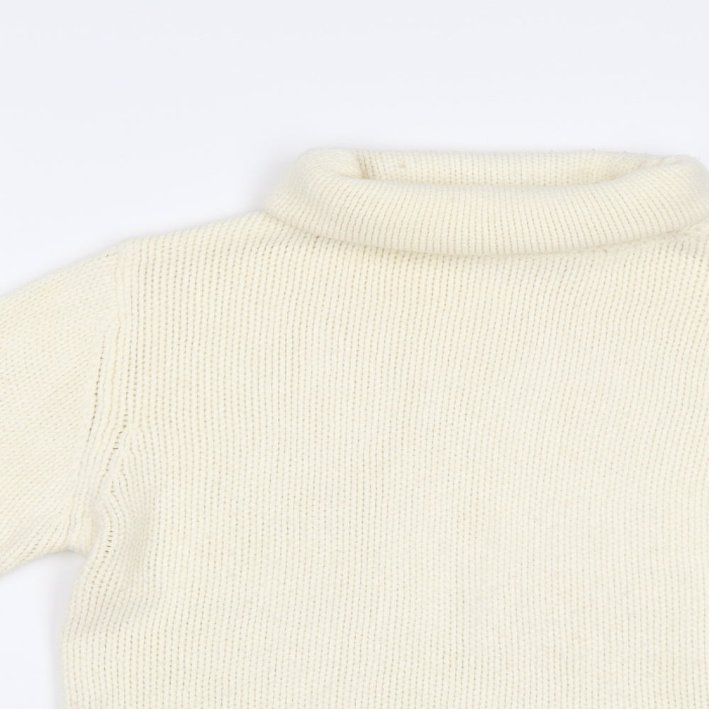 Liquid Womens Ivory   Pullover Jumper Size L