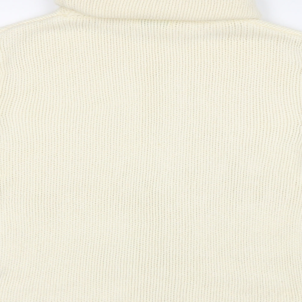 Liquid Womens Ivory   Pullover Jumper Size L