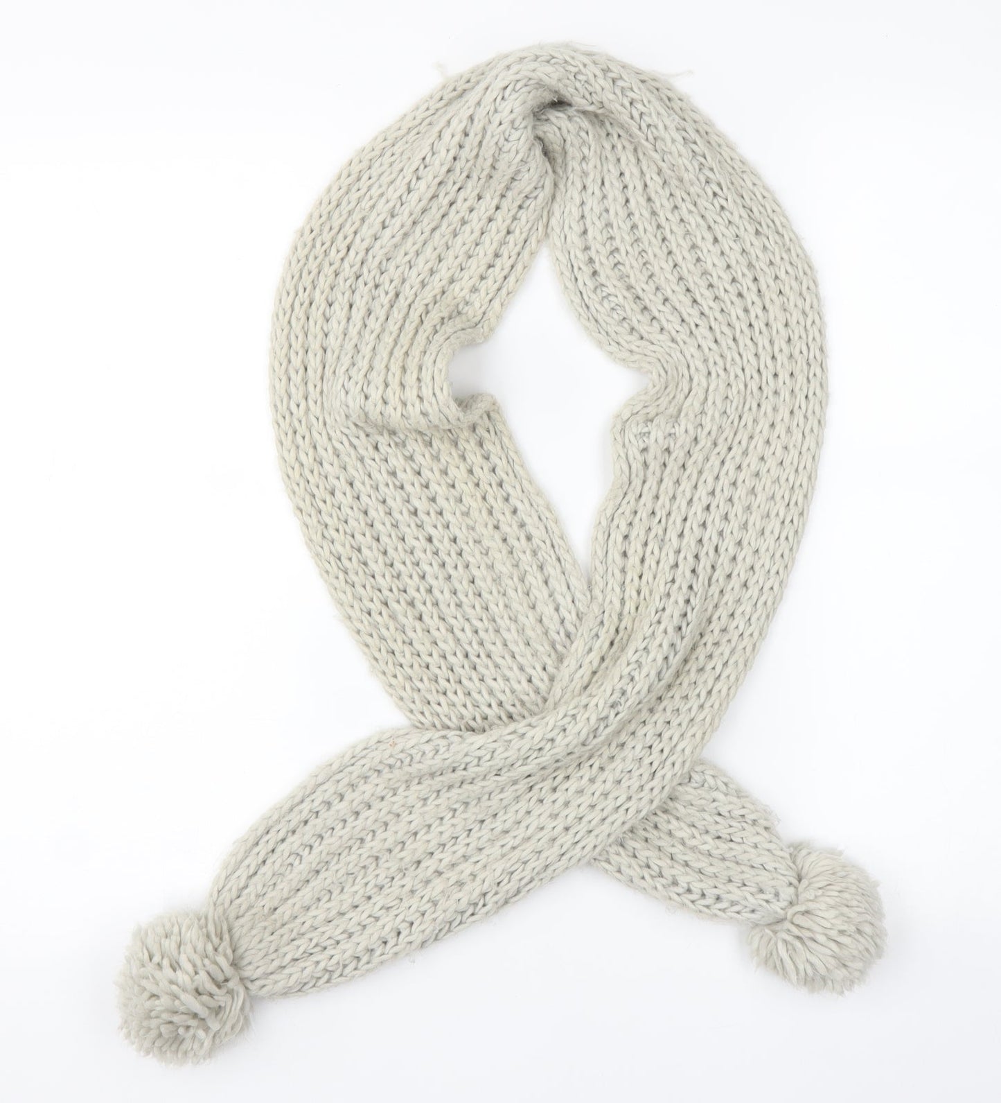 Preworn Womens Grey    Scarf
