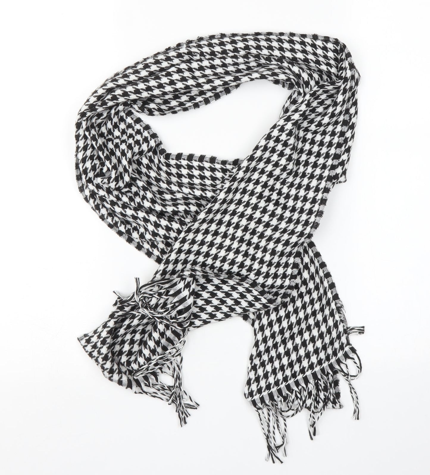 Preworn Womens Multicoloured Houndstooth   Scarf