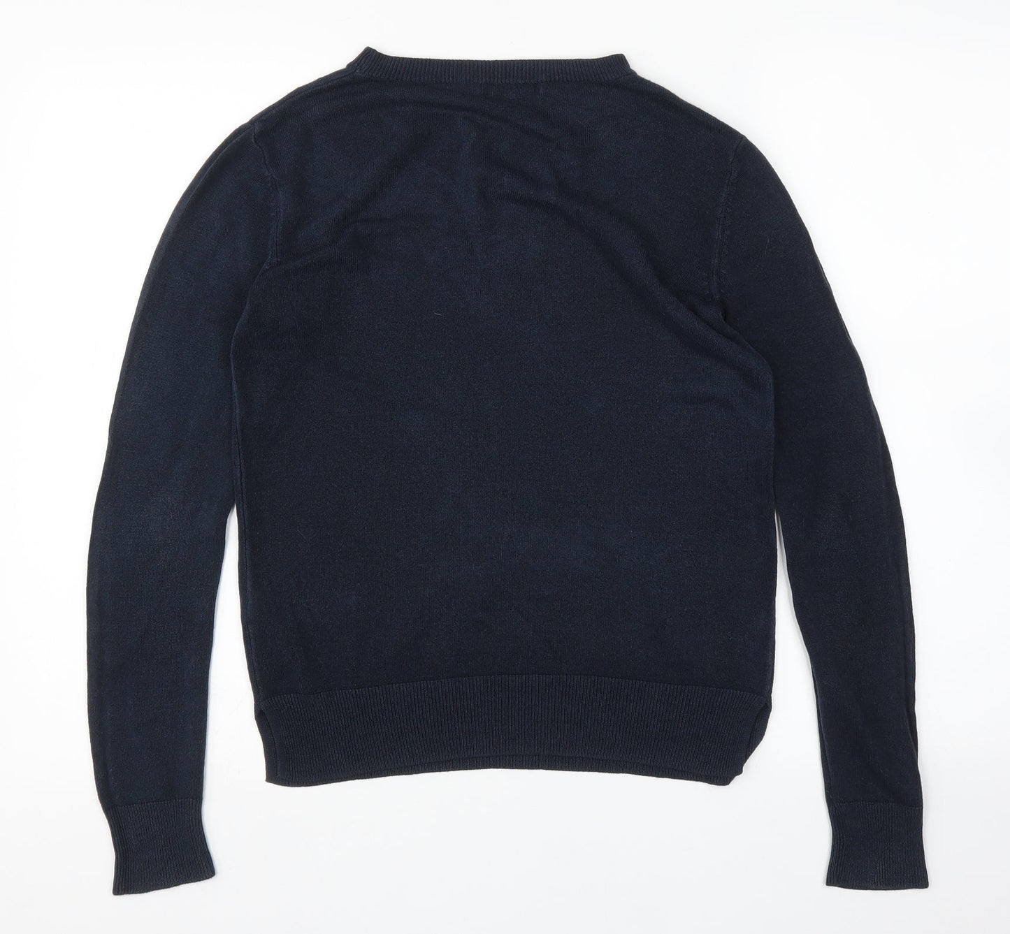 M&S Womens Blue   Pullover Jumper Size 8