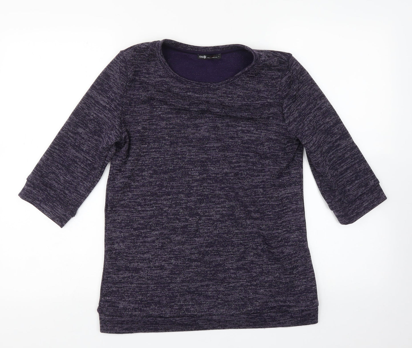 oodji Womens Purple   Pullover Jumper Size L