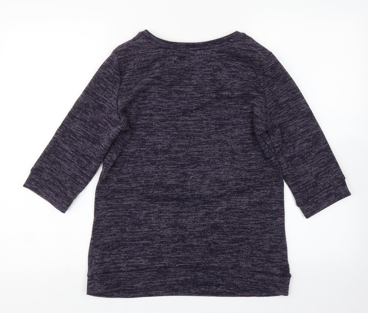 oodji Womens Purple   Pullover Jumper Size L