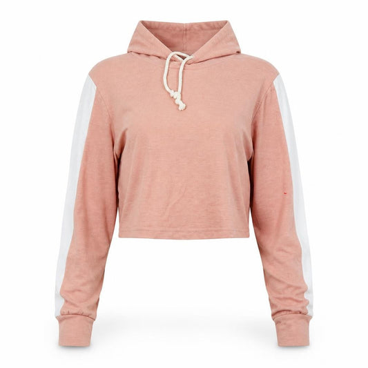 Preworn Womens Pink   Pullover Hoodie Size M  - Cropped