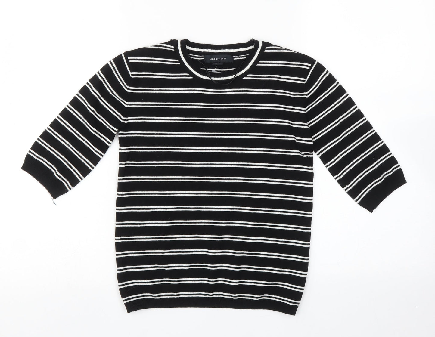 Atmosphere Womens Multicoloured Striped  Pullover Jumper Size 10
