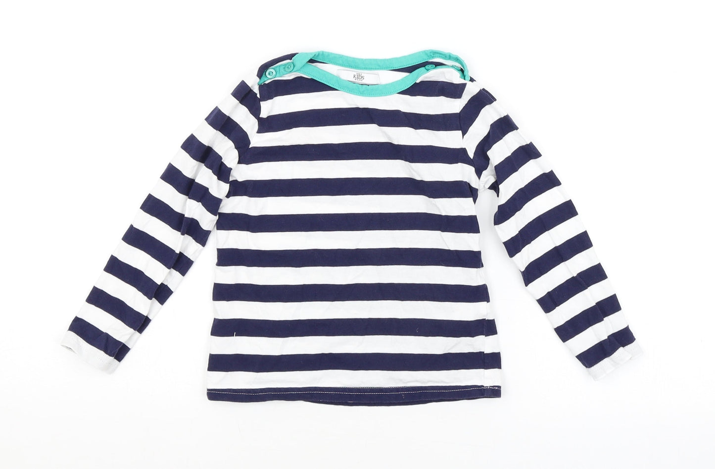 M&CO. Boys Multicoloured Spotted  Basic T-Shirt Size 4-5 Years
