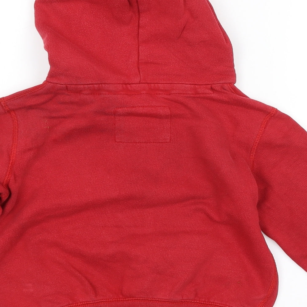LOGG Boys Red   Pullover Hoodie Size 5-6 Years