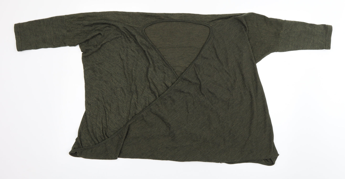 New Look Womens Brown   Pullover Jumper Size 10  - Wrap