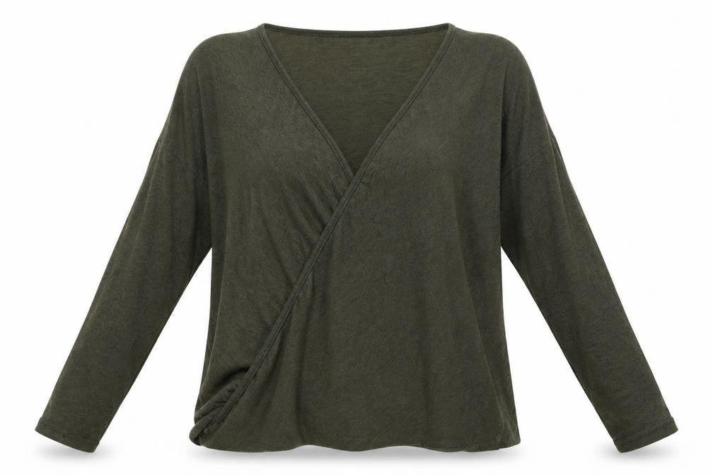 New Look Womens Brown   Pullover Jumper Size 10  - Wrap