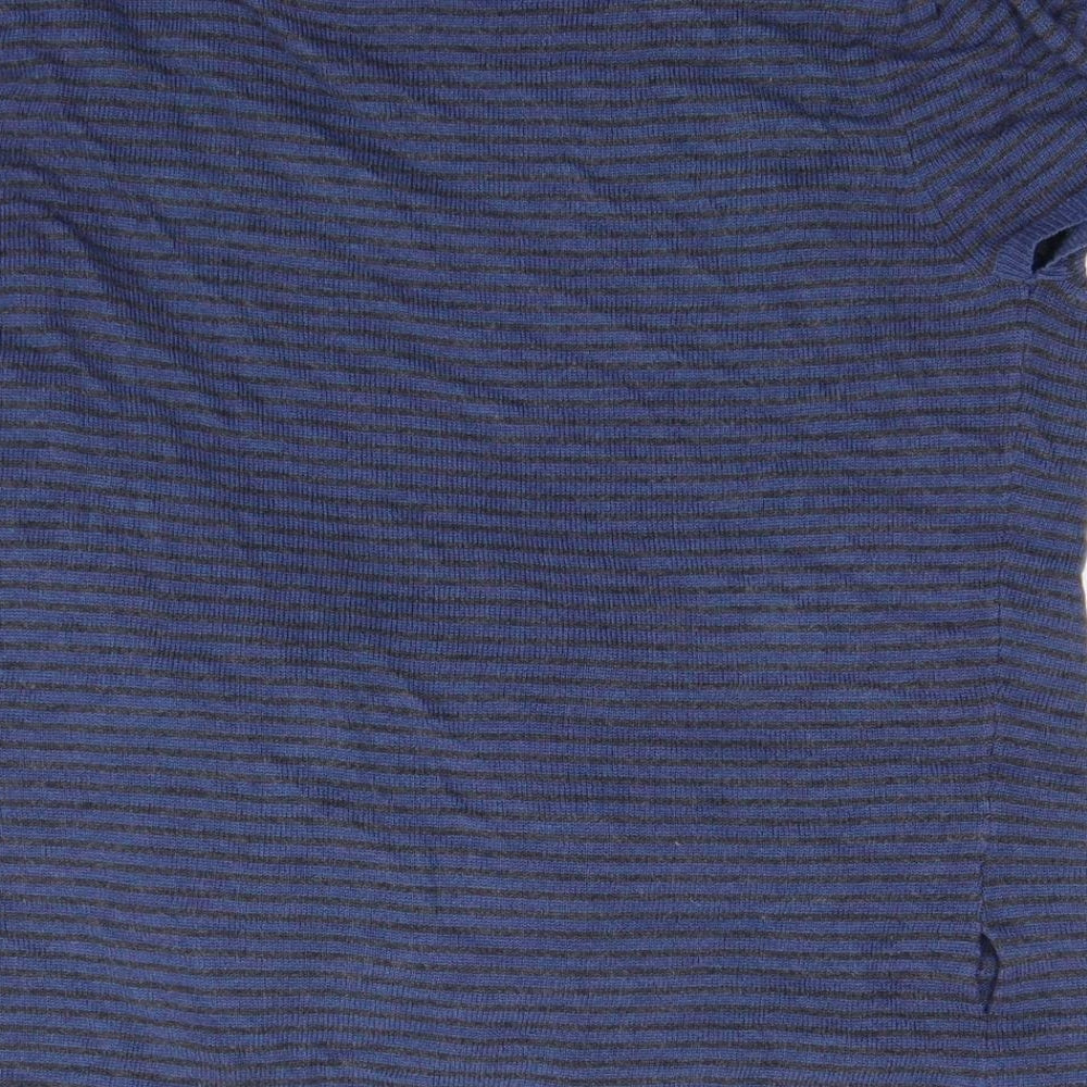 Dorothy Perkins Womens Purple Striped  Cardigan Jumper Size 10