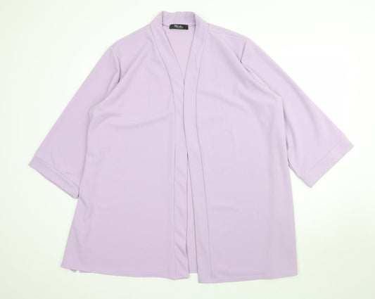 Nicole Collection Womens Purple   Jacket Blazer Size XL