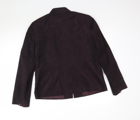 J. Taylor Womens Purple   Jacket  Size 16