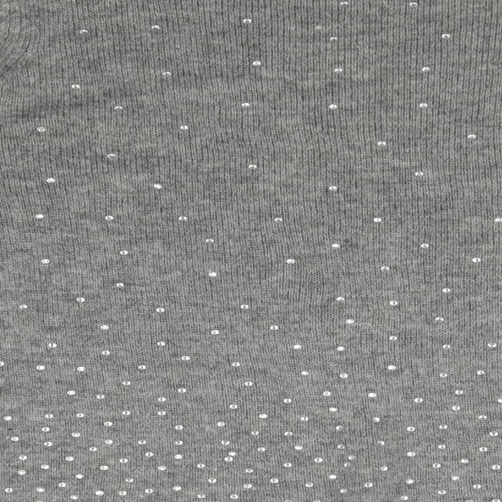 Mango Womens Grey   Pullover Jumper Size 8