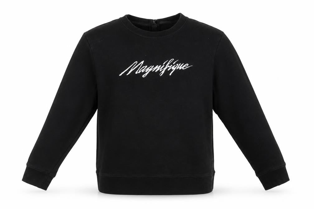 H&M Boys Black   Pullover Sweatshirt Size S
