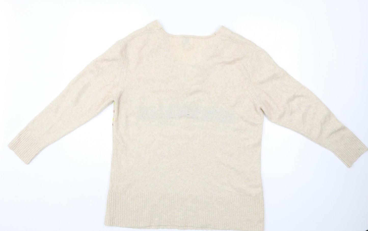 River Island Womens Ivory   Pullover Jumper Size M
