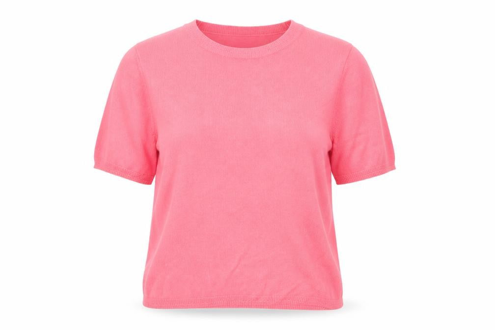 Classics Womens Pink   Cropped Blouse Size 14