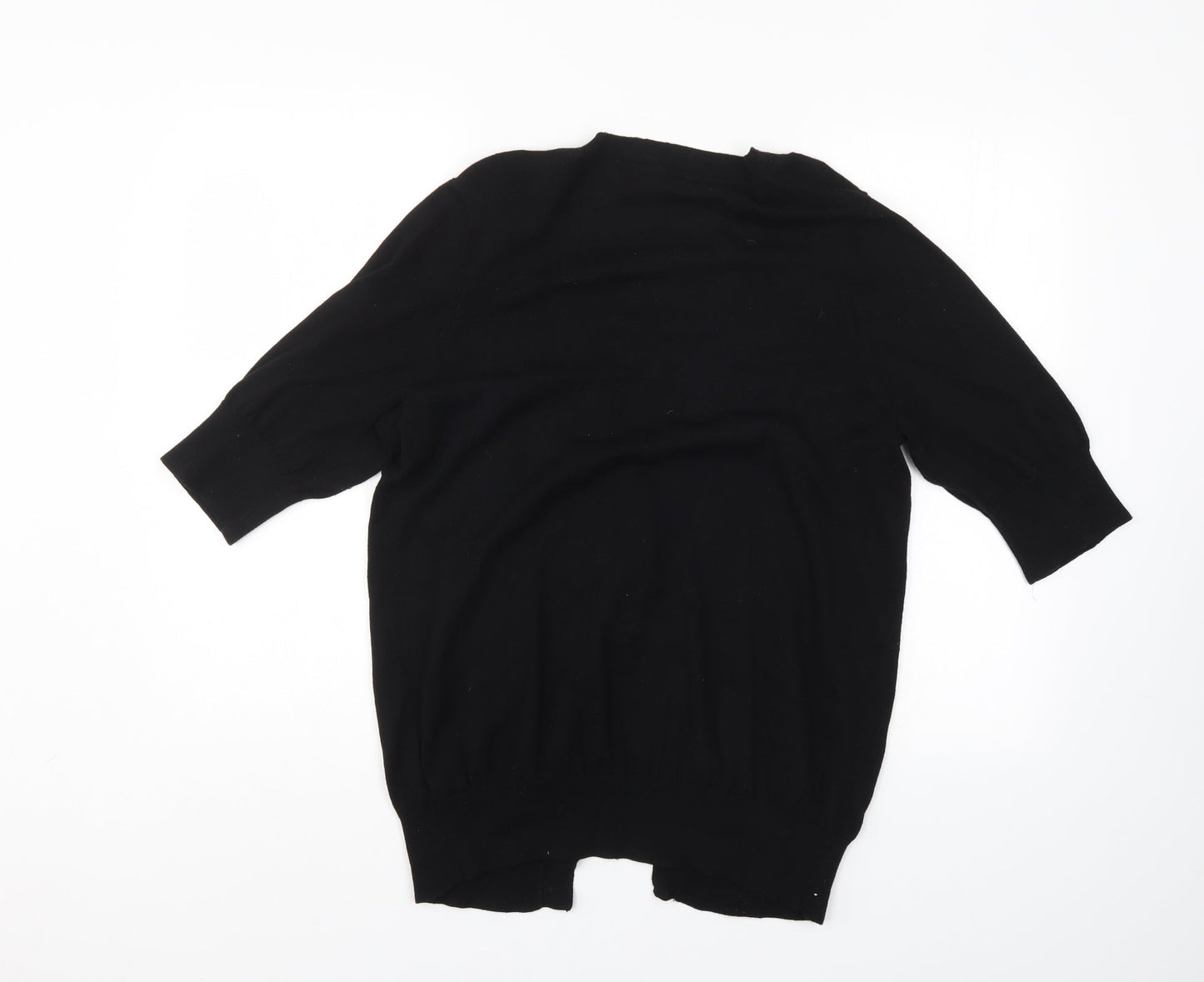 Evans Womens Black   Pullover Jumper Size 14