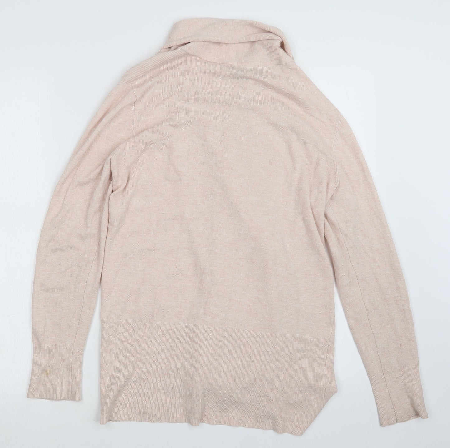 Primark Womens Pink  Knit Cape Jumper Size 10