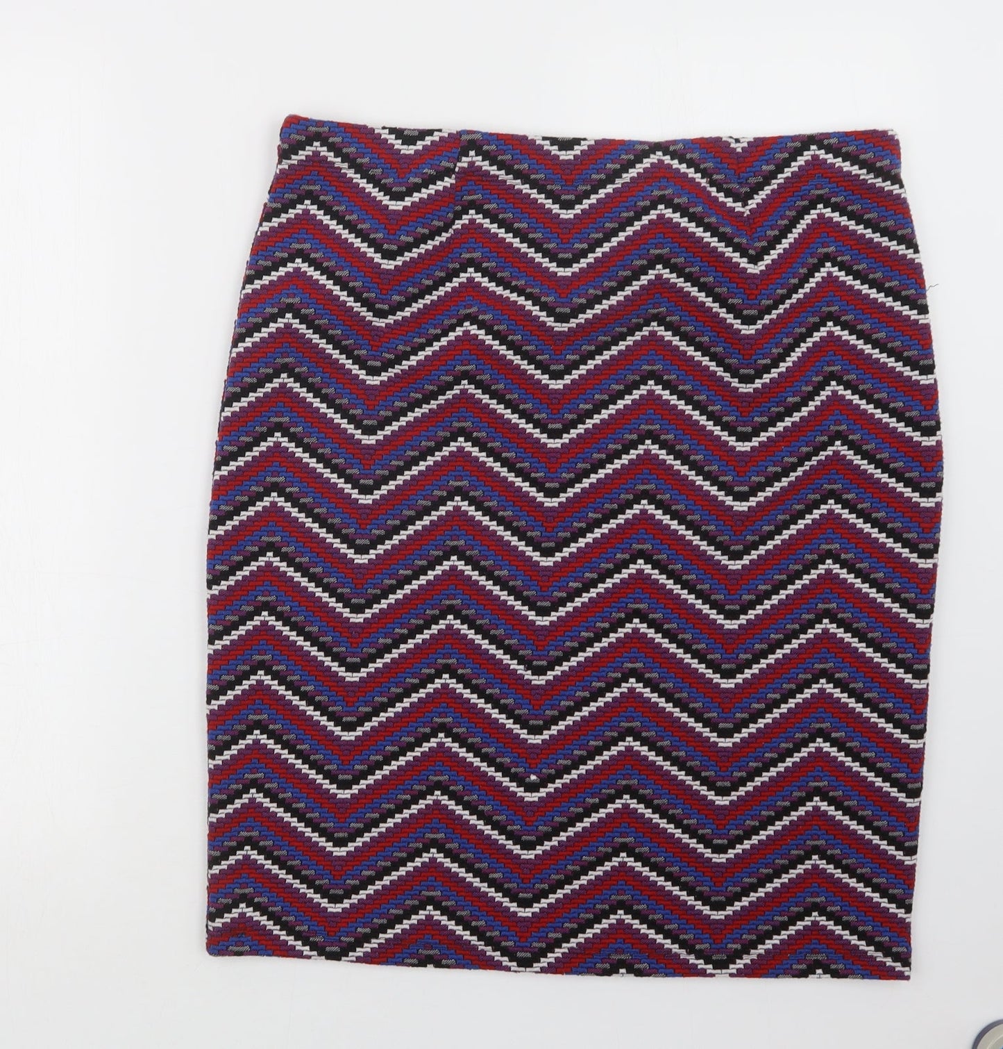 Preworn Womens Purple   Straight & Pencil Skirt Size 35 in