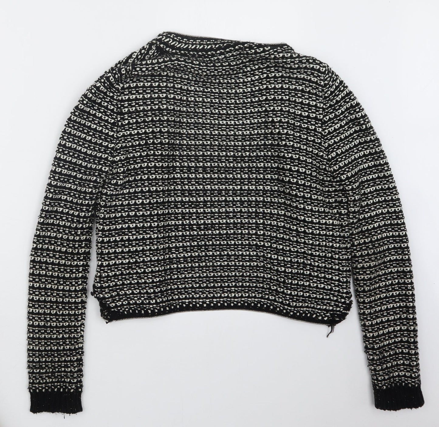 Topshop Womens Black   Jacket  Size 10