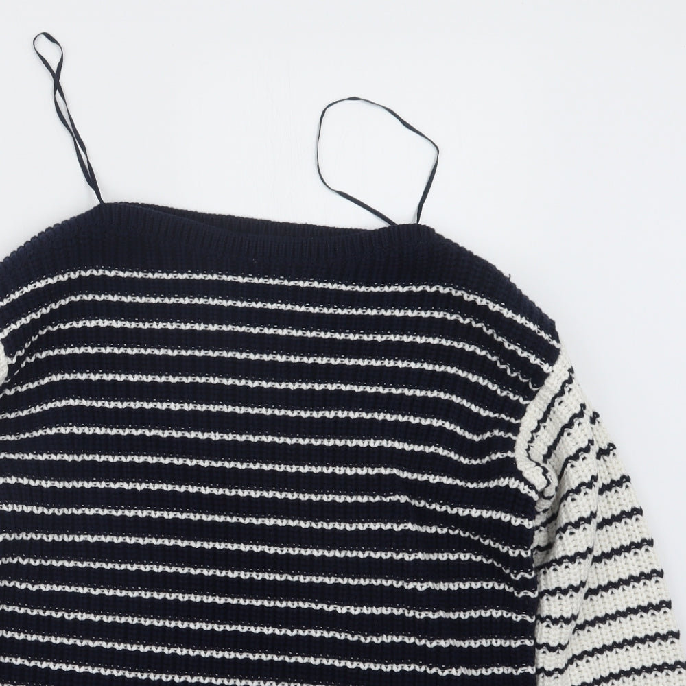 Marks and Spencer Womens Blue  Knit Pullover Jumper Size S