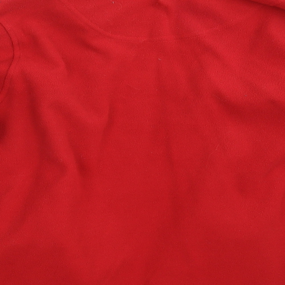 BHS Womens Red   Full Zip Jumper Size 14