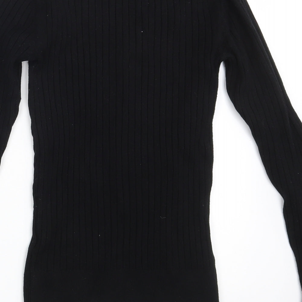 New Look Womens Black   Pullover Jumper Size 6