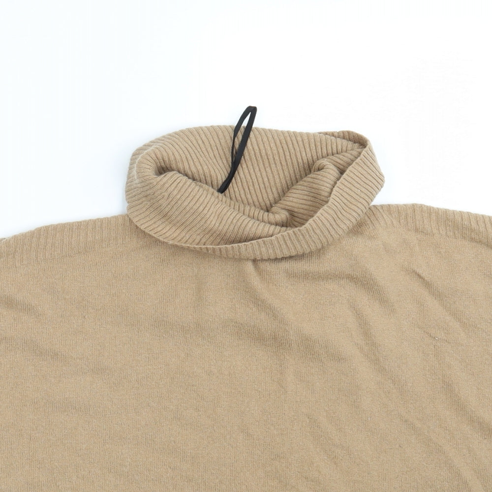 New Look Womens Brown   Wrap Jumper Size S