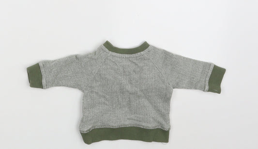Nutmeg Baby Green   Pullover Jumper Size 0-3 Months