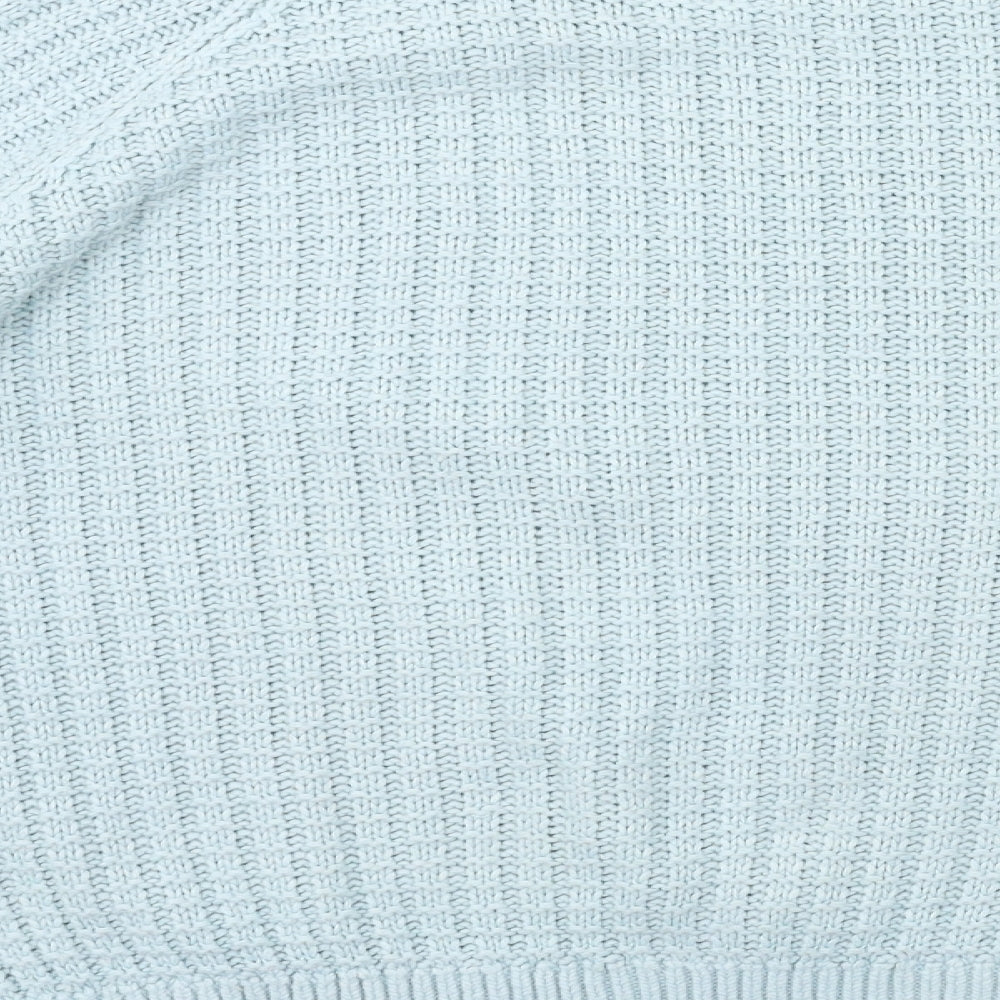 Topshop Womens Blue  Knit Pullover Jumper Size 12