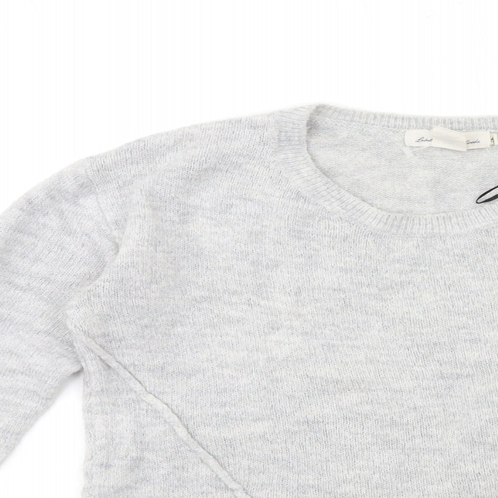H&M Womens Grey  Knit Pullover Jumper Size M