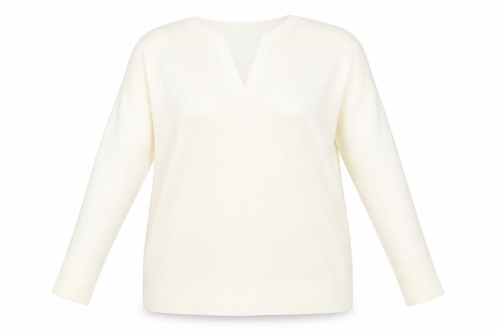Marks and Spencer Womens White  Knit Pullover Jumper Size 20