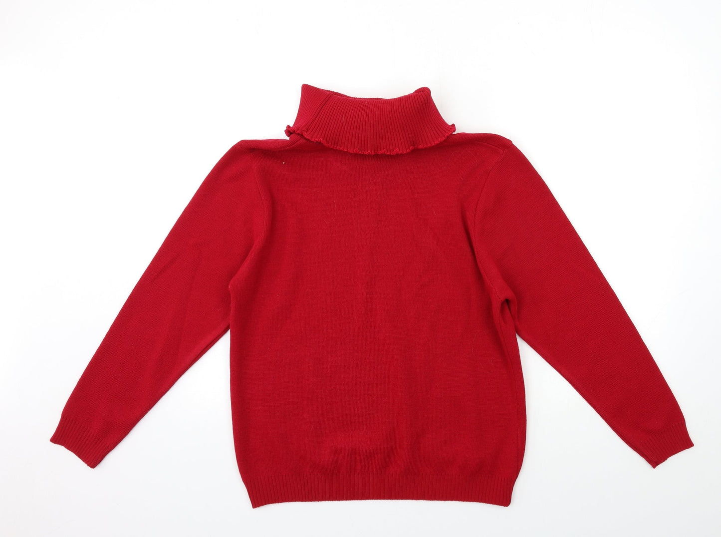Pure & natural Womens Red  Knit Pullover Jumper Size M