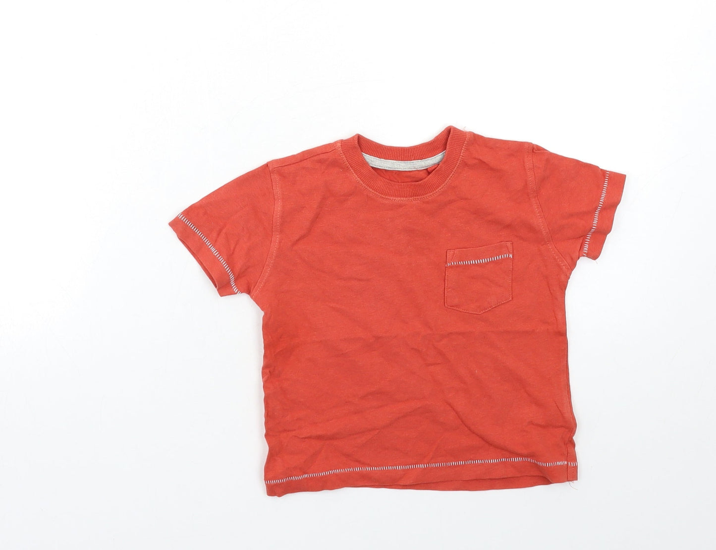 NEXT Baby Orange   Basic T-Shirt Size 9-12 Months