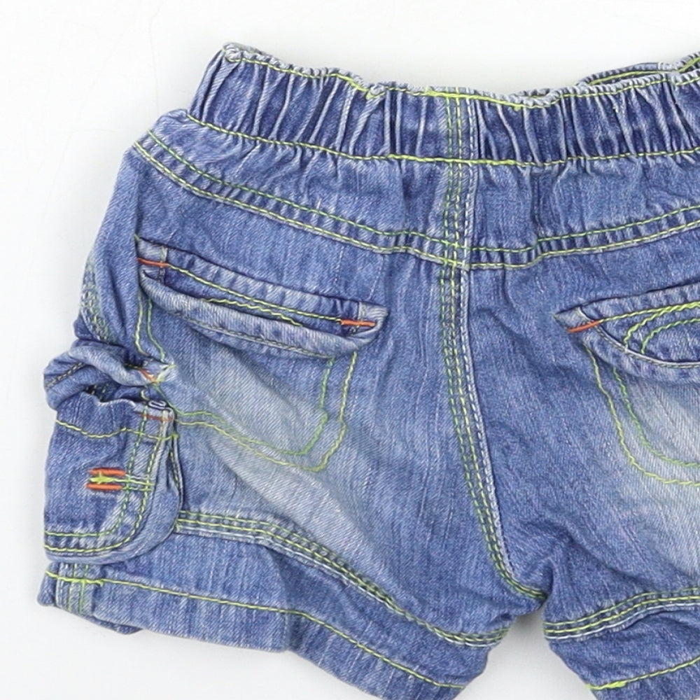 George Baby Blue  Denim Cropped Jeans Size 9-12 Months