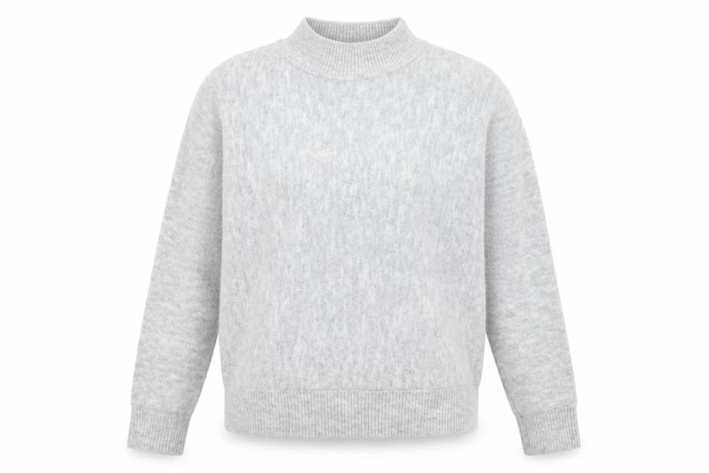 Primark Womens Grey  Knit Pullover Jumper Size 2XS
