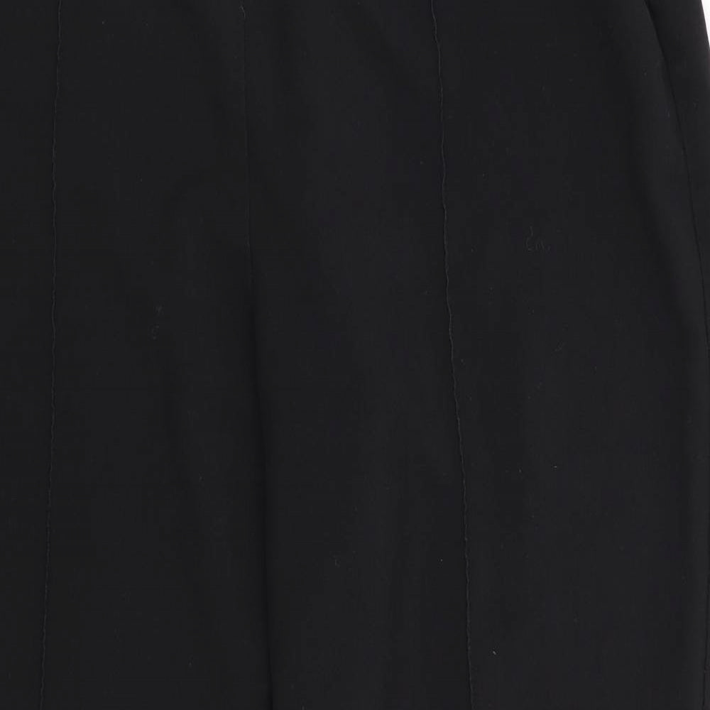arista Womens Black   Trousers  Size 16 L27 in - Stretch waistband
