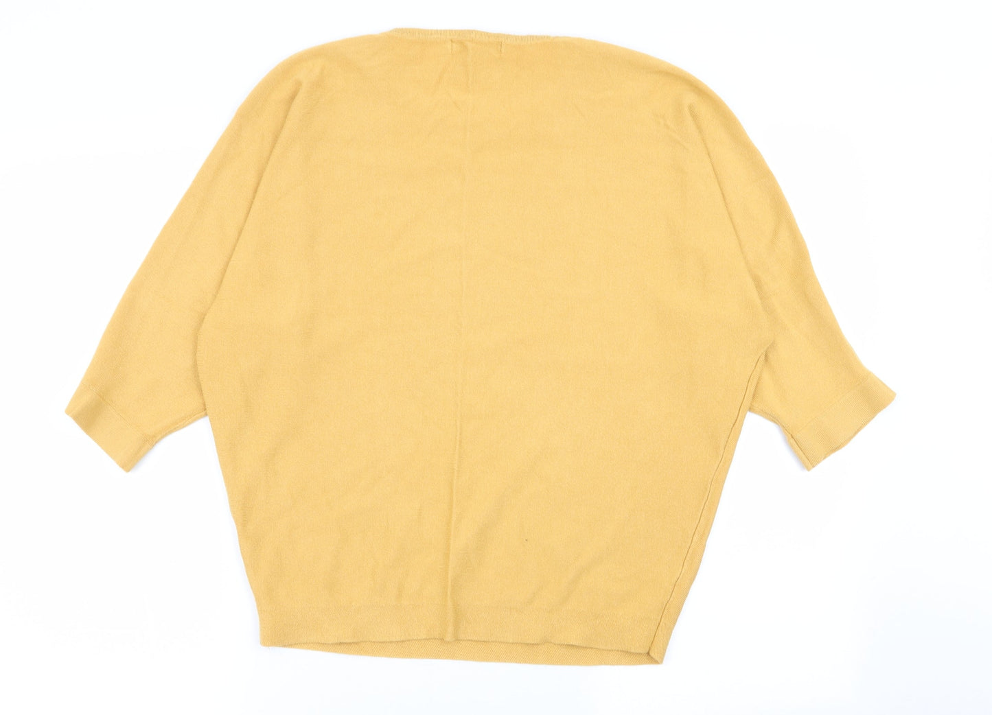 paramour Womens Yellow   Pullover Jumper Size S
