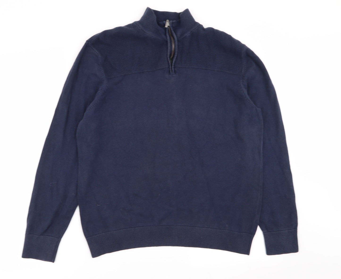 Asda George Mens Blue   Pullover Jumper Size L